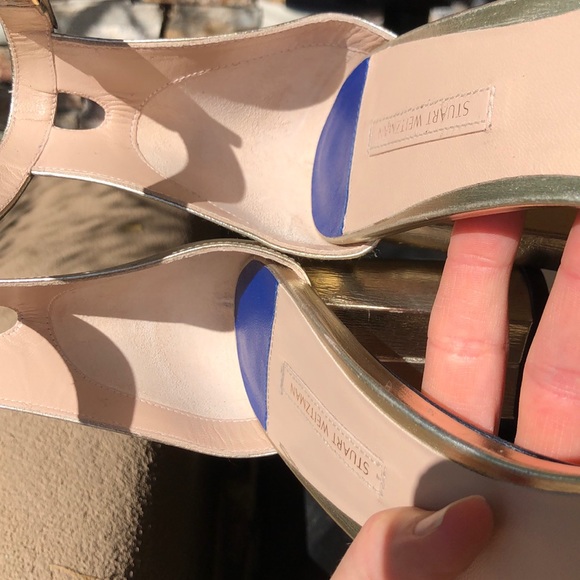 New Stuart Weitzman Nearly Nude city pumps - Picture 6 of 8